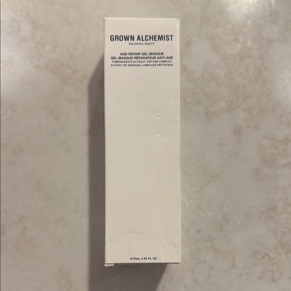 Grown Alchemist Age-Repair Gel Masque Pomegranate Extract Peptide Complex, 75 mL